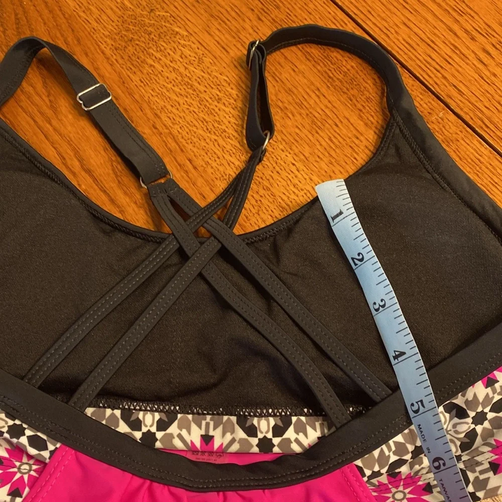 Tankini Top Padded Bra Size Medium Multiple Colors